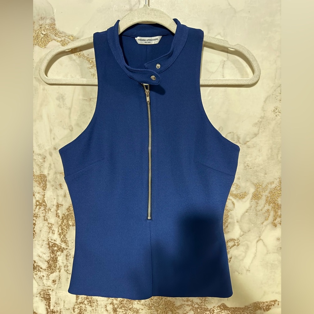 Amanda Uprichard Halter Neck Top